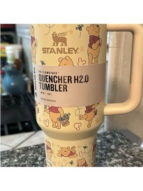 Stanley Yellow Winnie the Pooh Quencher H2.0 Tumbler